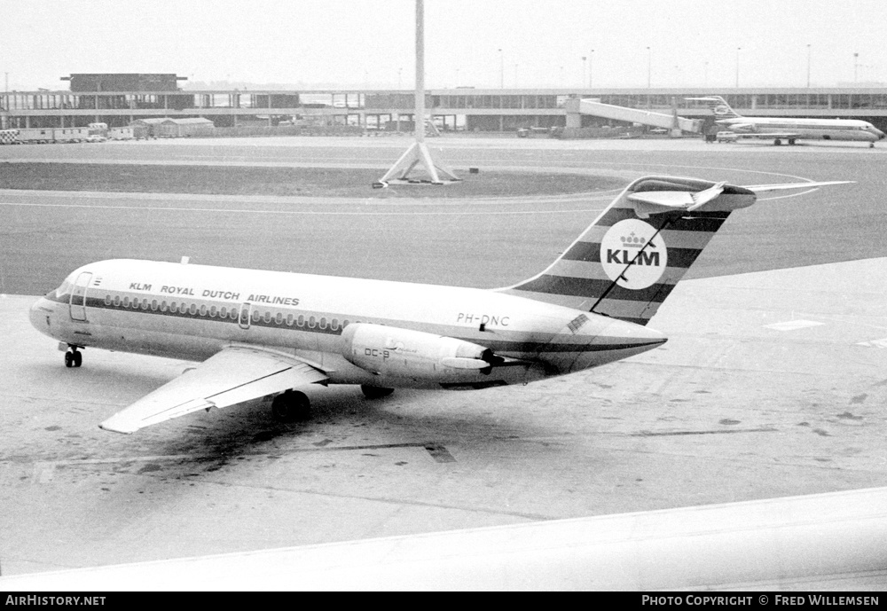 Aircraft Photo of PH-DNC | Douglas DC-9-15 | KLM - Royal Dutch Airlines | AirHistory.net #364954