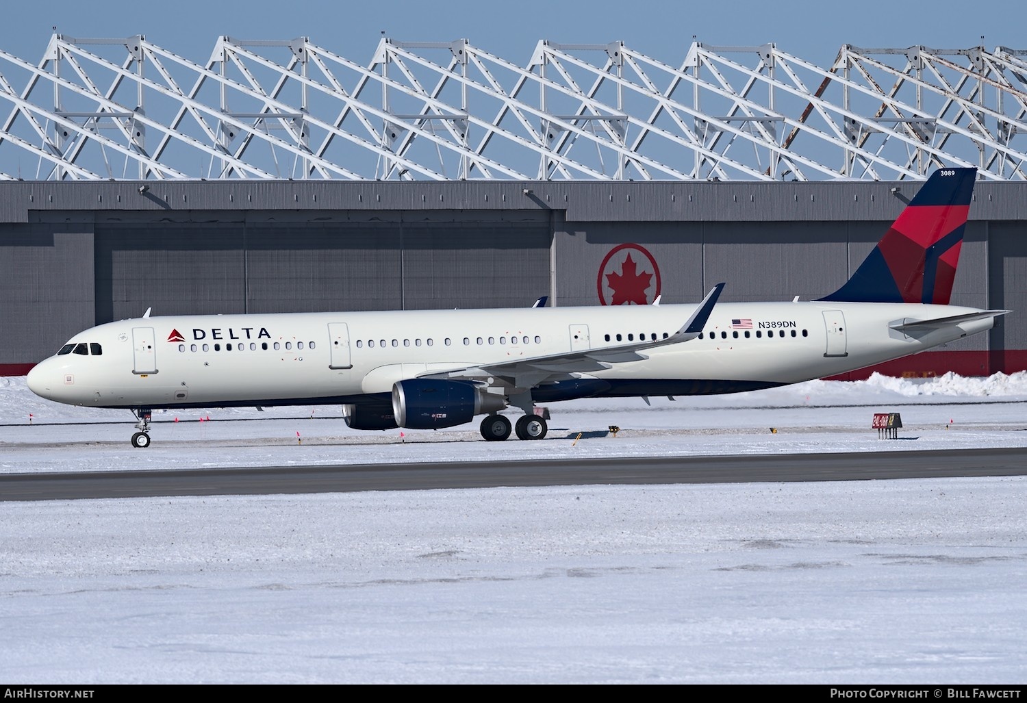 Aircraft Photo of N389DN | Airbus A321-211 | Delta Air Lines | AirHistory.net #364956