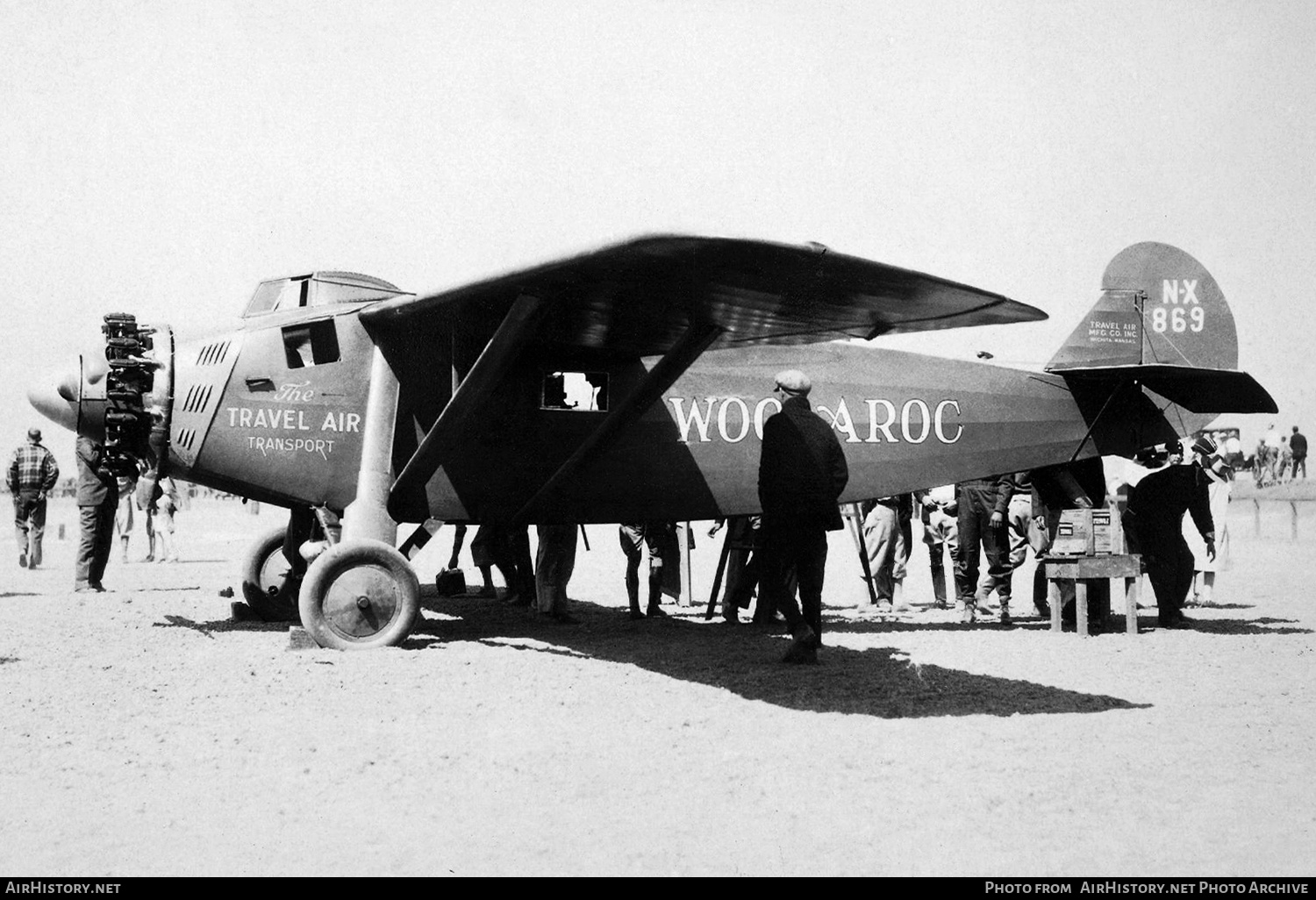 Aircraft Photo of NX869 | Travel Air 5000 Special | AirHistory.net #364969