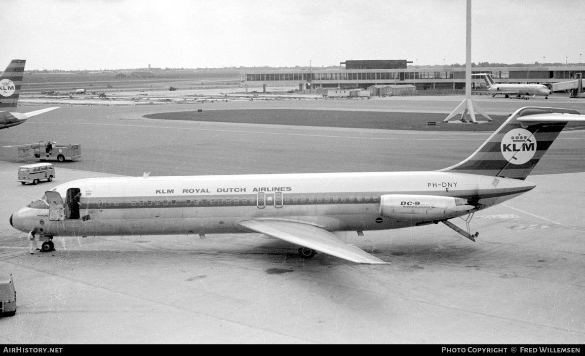 Aircraft Photo of PH-DNY | McDonnell Douglas DC-9-33RC | KLM - Royal Dutch Airlines | AirHistory.net #364979