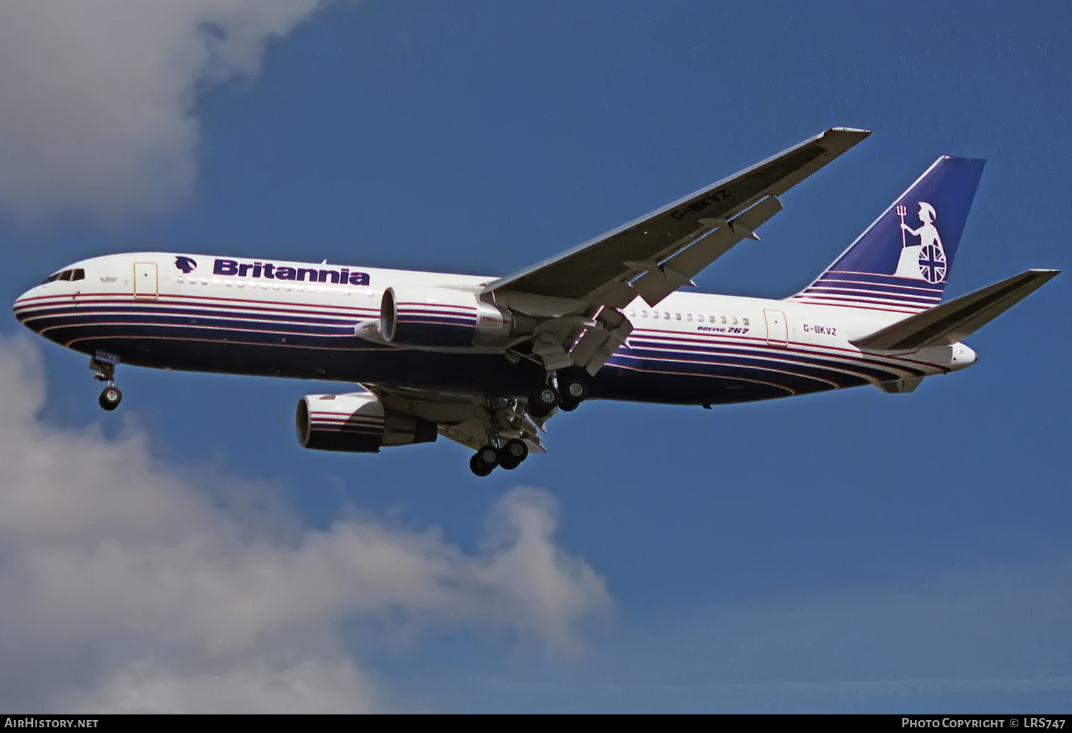 Aircraft Photo of G-BKVZ | Boeing 767-204 | Britannia Airways | AirHistory.net #364988