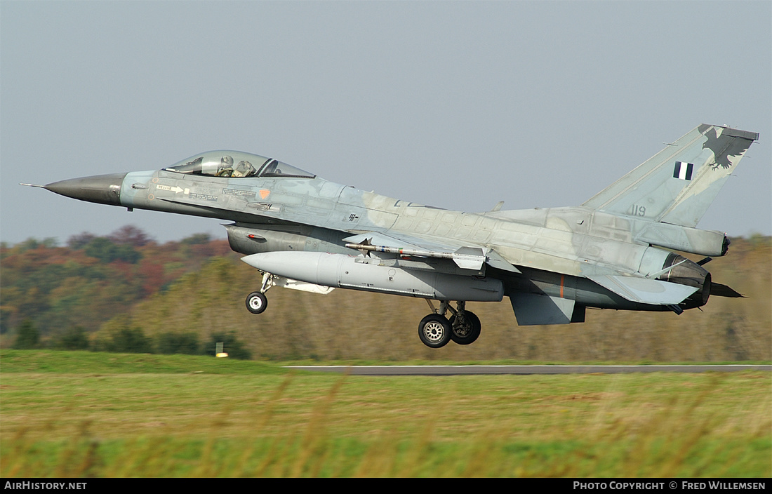 Aircraft Photo of 119 | General Dynamics F-16C Fighting Falcon | Greece - Air Force | AirHistory.net #364989