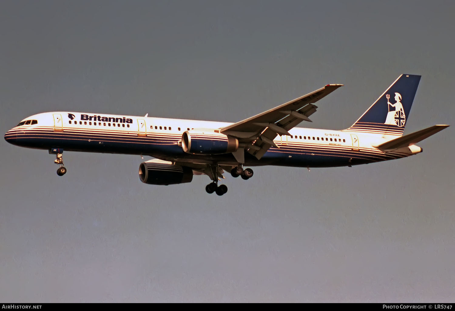 Aircraft Photo of G-BYAE | Boeing 757-204 | Britannia Airways | AirHistory.net #364993