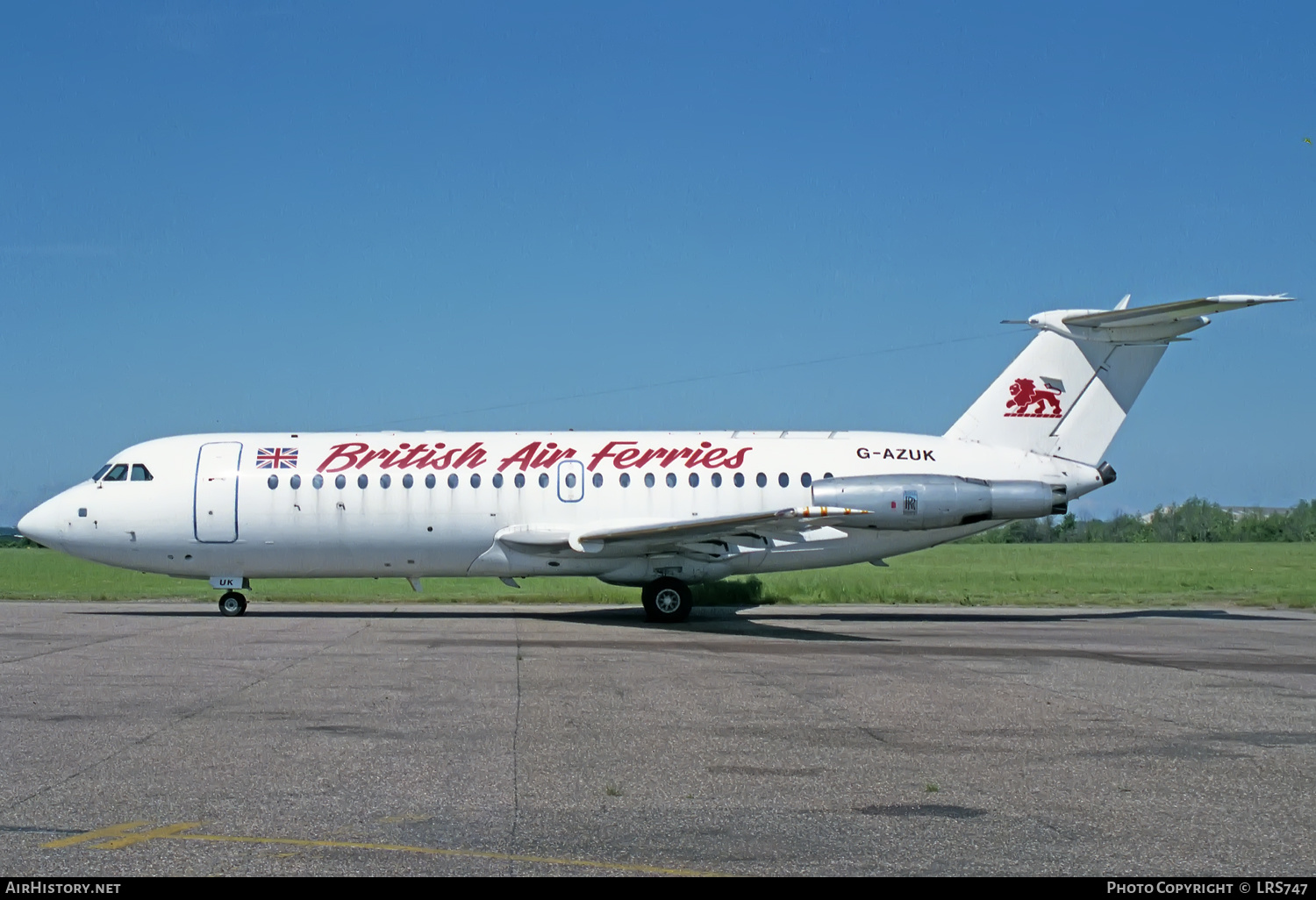 Aircraft Photo of G-AZUK | BAC 111-476FM One-Eleven | British Air Ferries - BAF | AirHistory.net #364995