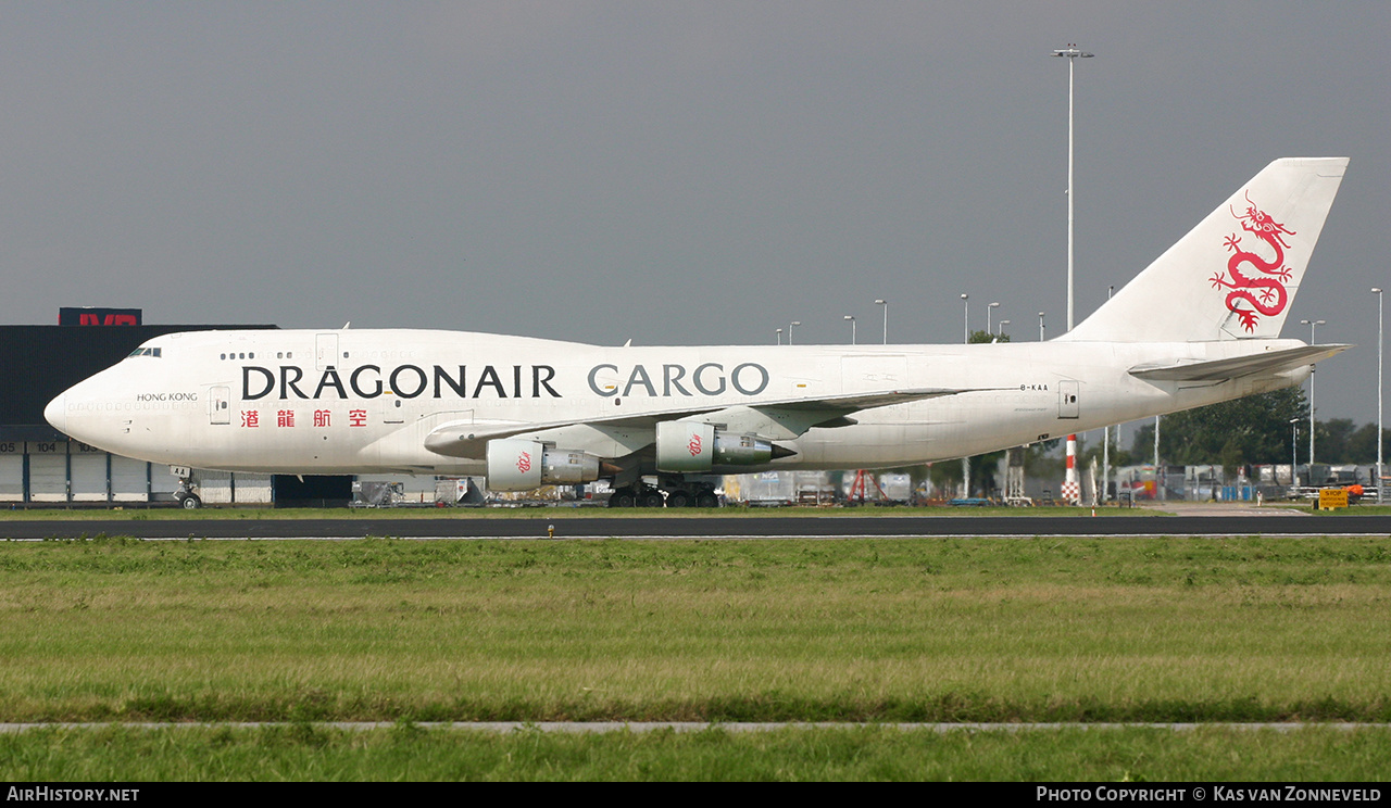 Aircraft Photo of B-KAA | Boeing 747-312M(SF) | Dragonair Cargo | AirHistory.net #365013