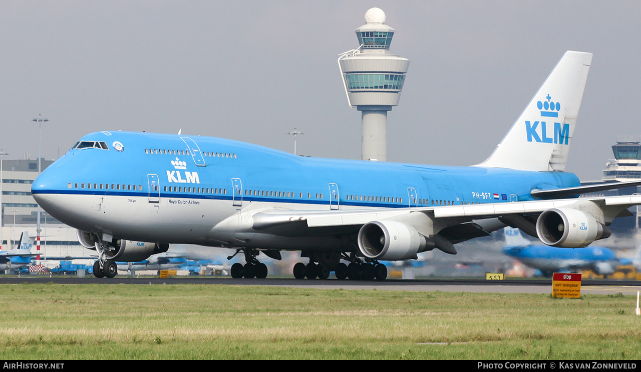Aircraft Photo of PH-BFT | Boeing 747-406M | KLM - Royal Dutch Airlines | AirHistory.net #365017