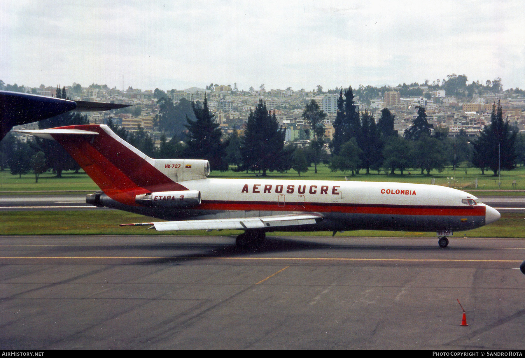 Aircraft Photo of HK-727 | Boeing 727-59(F) | Aerosucre | AirHistory.net #365028