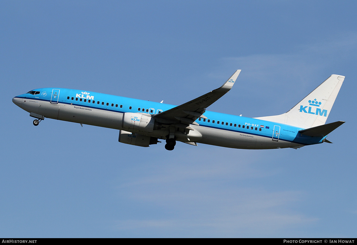 Aircraft Photo of PH-BXF | Boeing 737-8K2 | KLM - Royal Dutch Airlines | AirHistory.net #365034