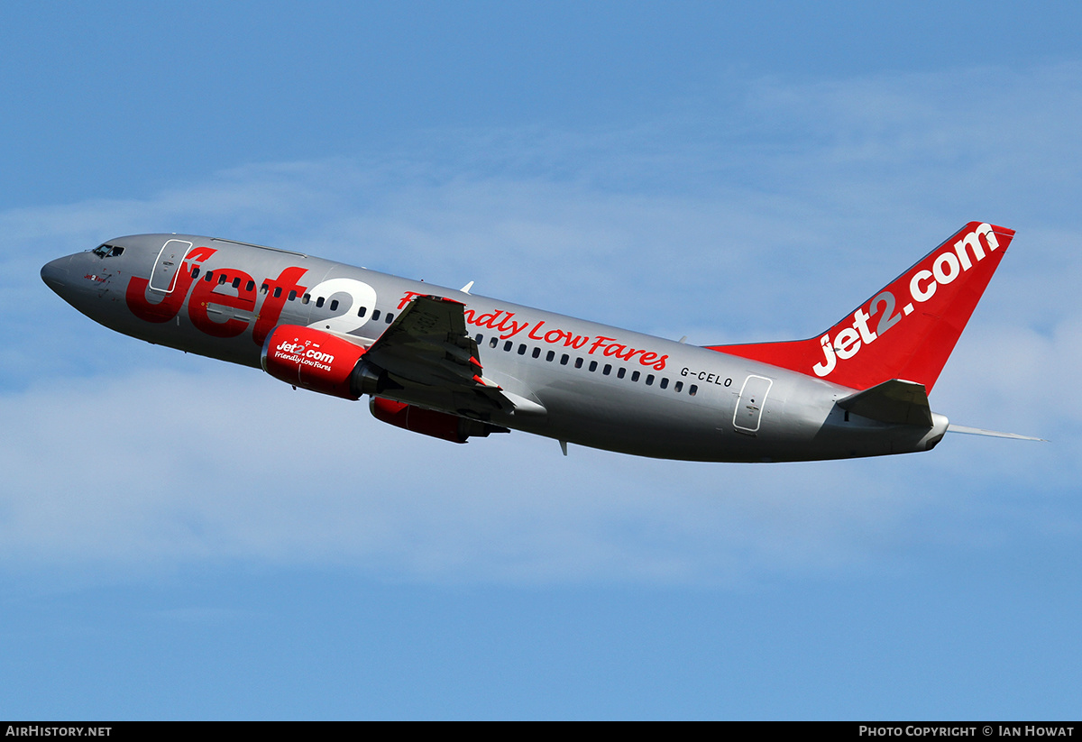 Aircraft Photo of G-CELO | Boeing 737-33A(QC) | Jet2 | AirHistory.net #365037