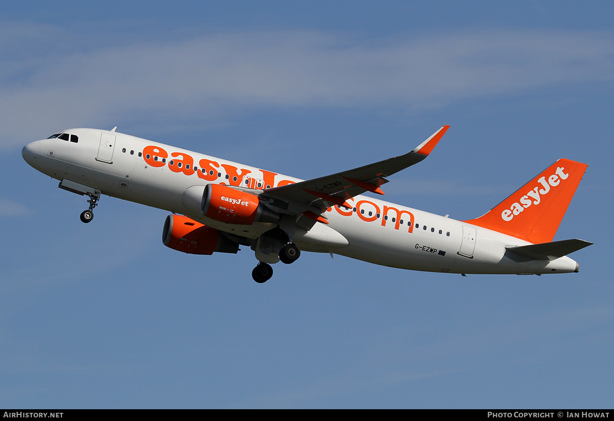 Aircraft Photo of G-EZWP | Airbus A320-214 | EasyJet | AirHistory.net #365039