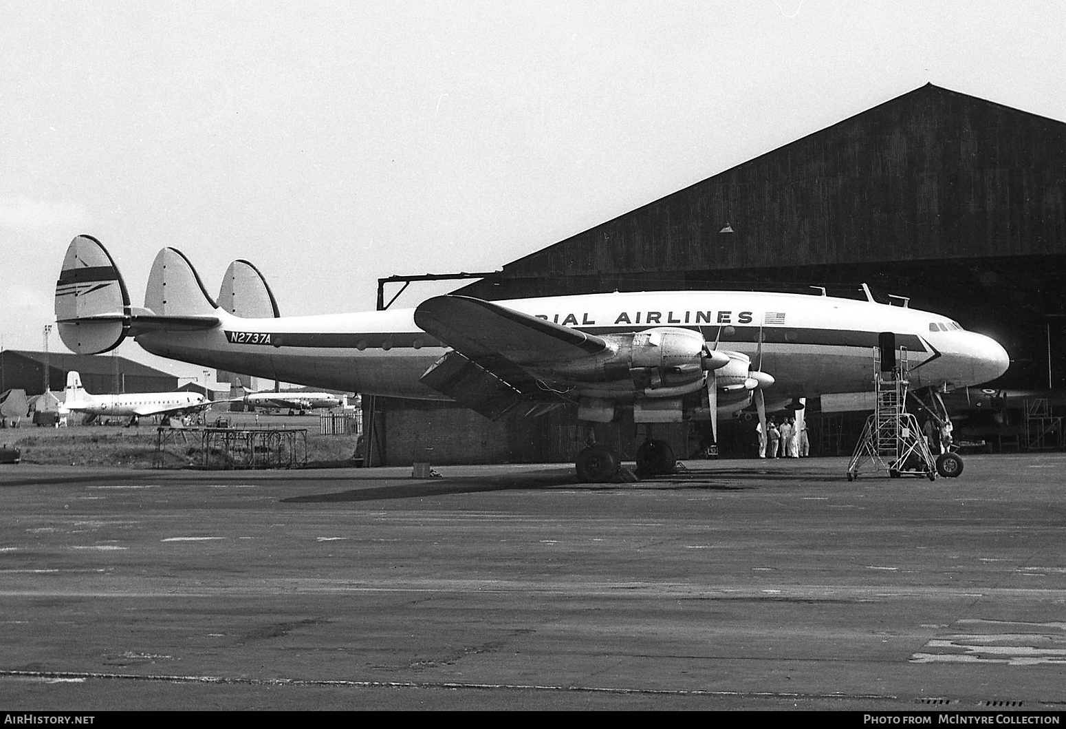 Aircraft Photo of N2737A | Lockheed L-049E Constellation | Imperial Airlines | AirHistory.net #365040