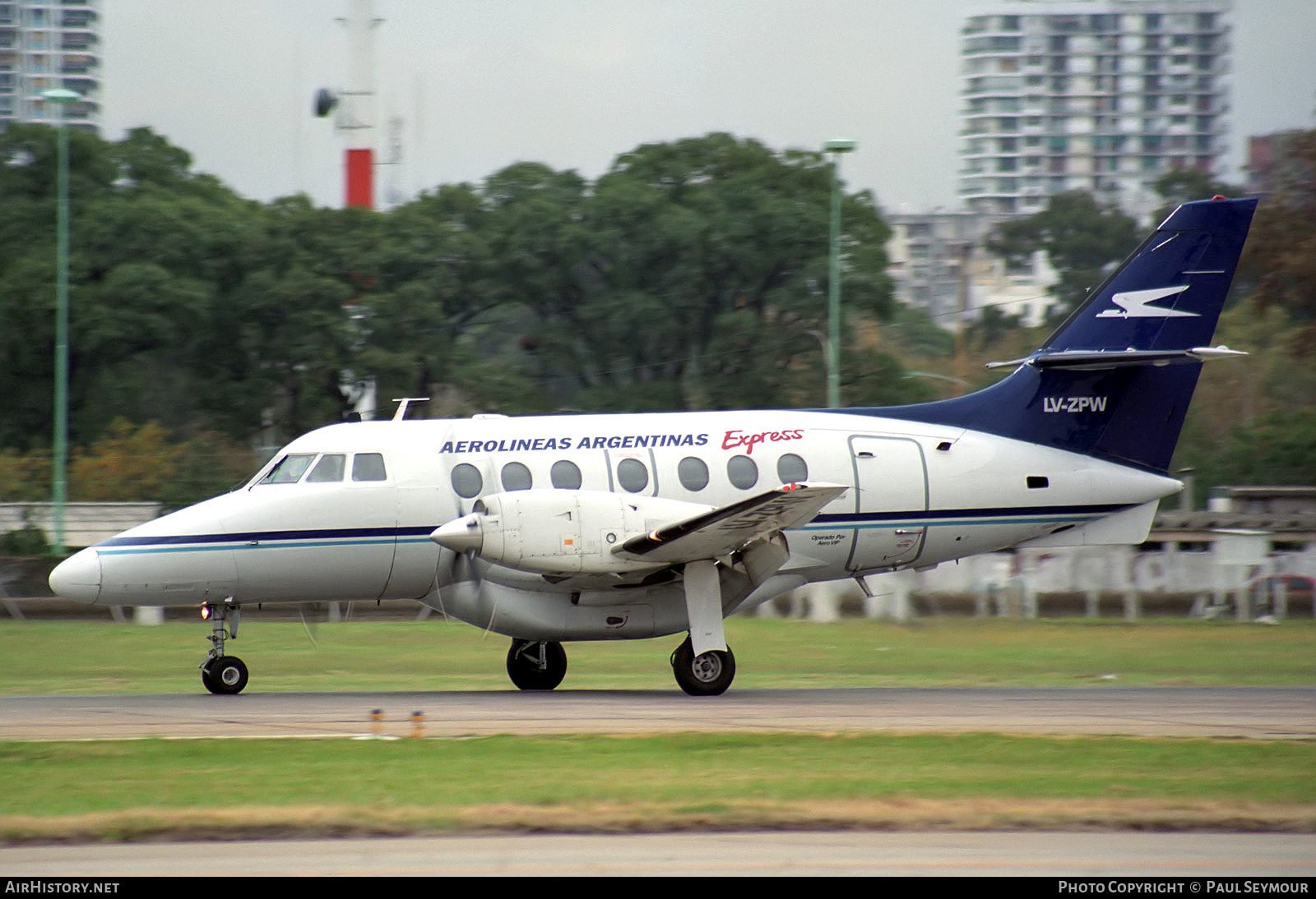 Aircraft Photo of LV-ZPW | British Aerospace BAe-3201 Jetstream 32EP | Aerolíneas Argentinas Express | AirHistory.net #365048