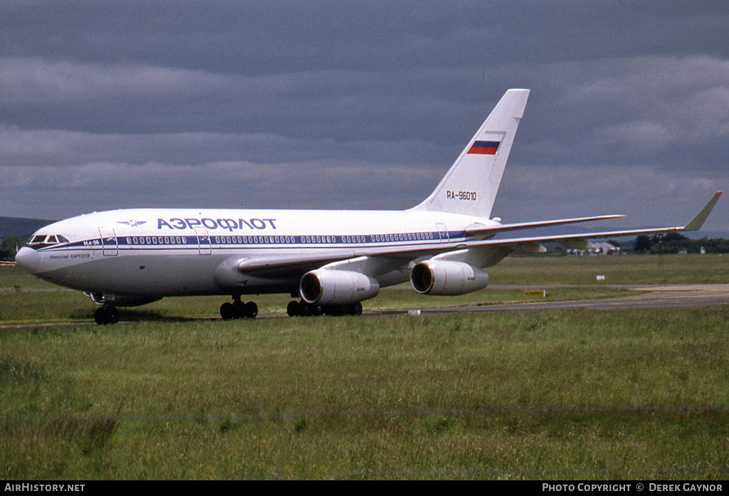 Aircraft Photo of RA-96010 | Ilyushin Il-96-300 | Aeroflot | AirHistory.net #365055