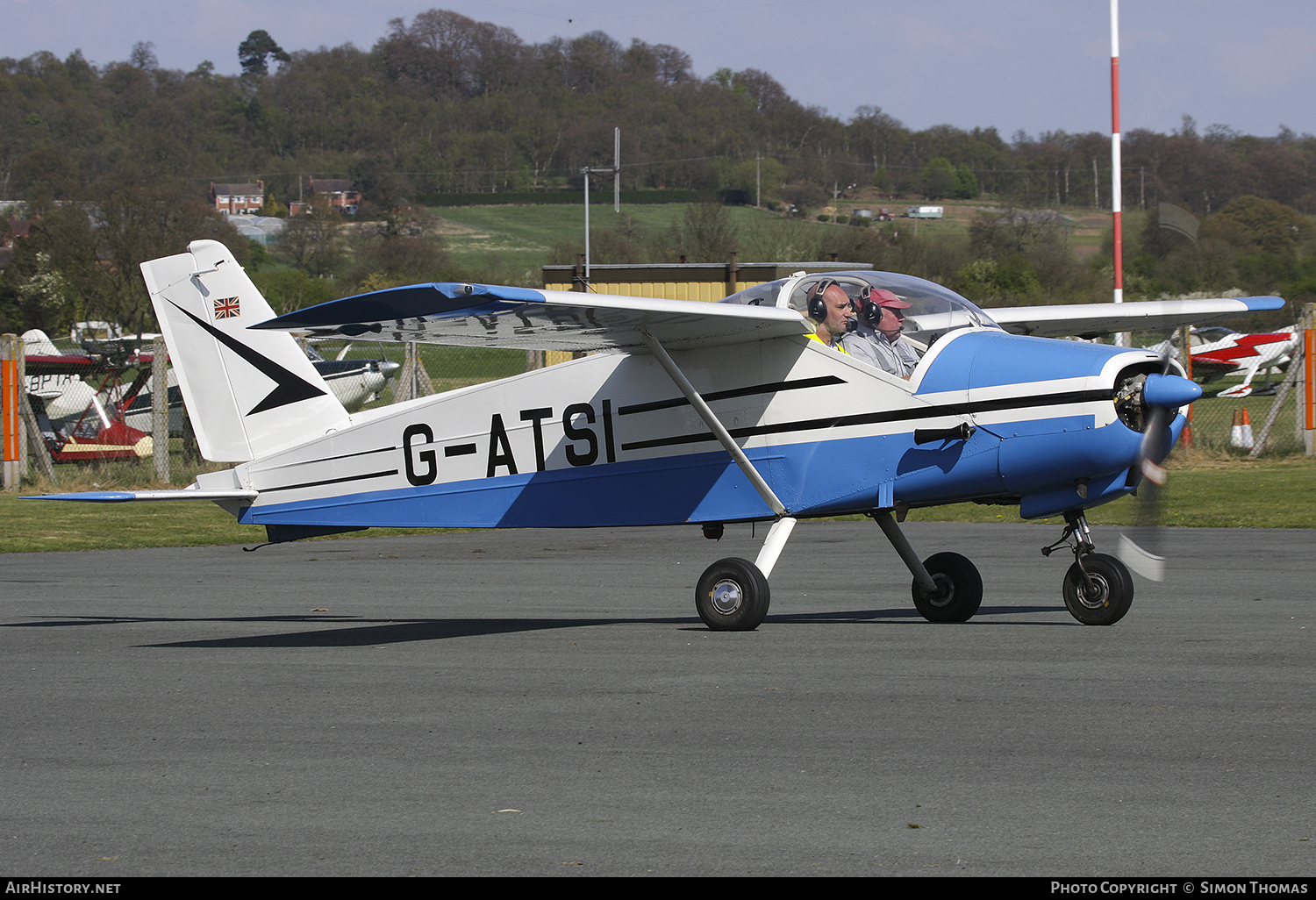 Aircraft Photo of G-ATSI | Bolkow BO-208C Junior | AirHistory.net #365078