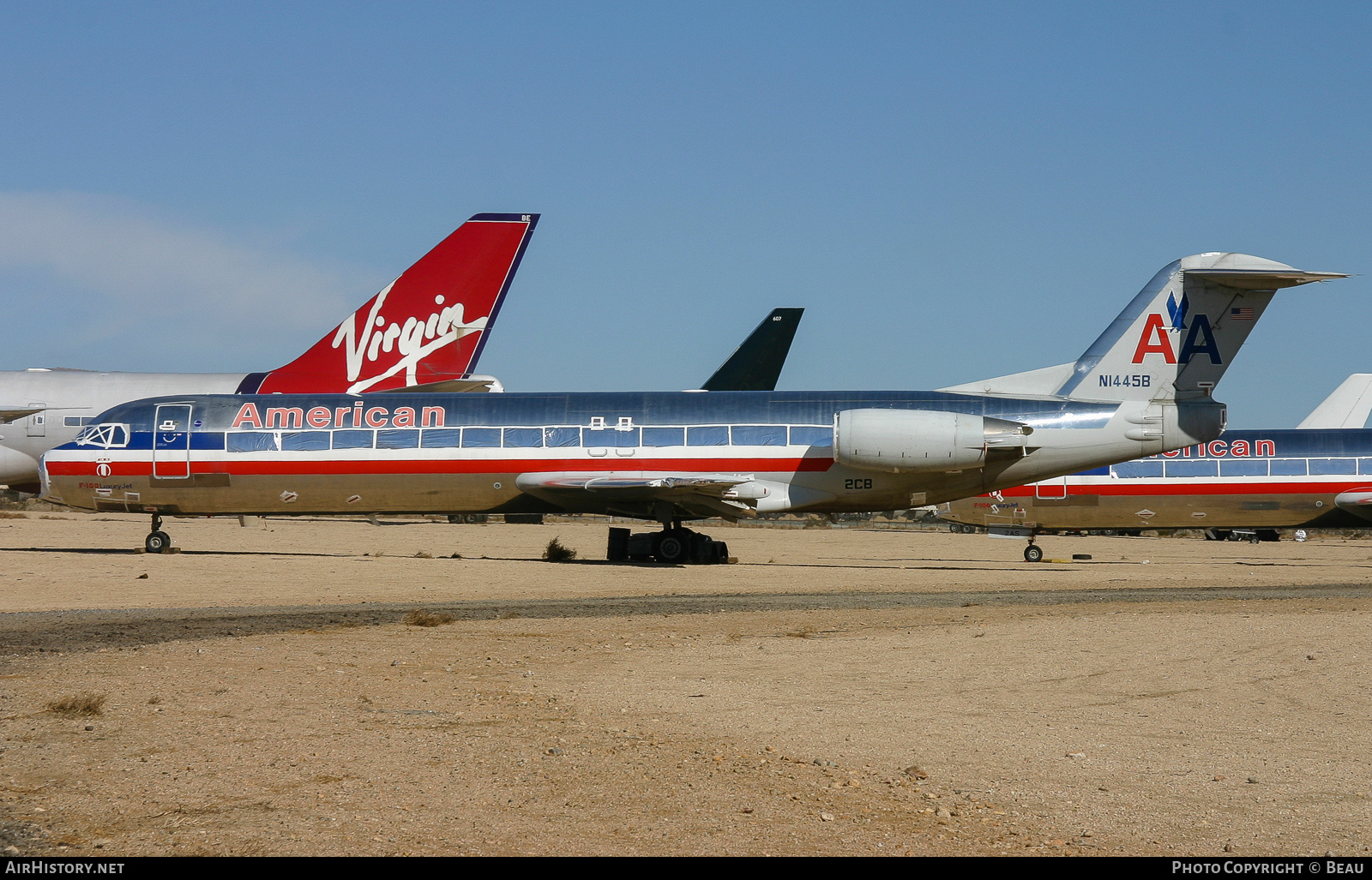 Aircraft Photo of N1445B | Fokker 100 (F28-0100) | American Airlines | AirHistory.net #365082