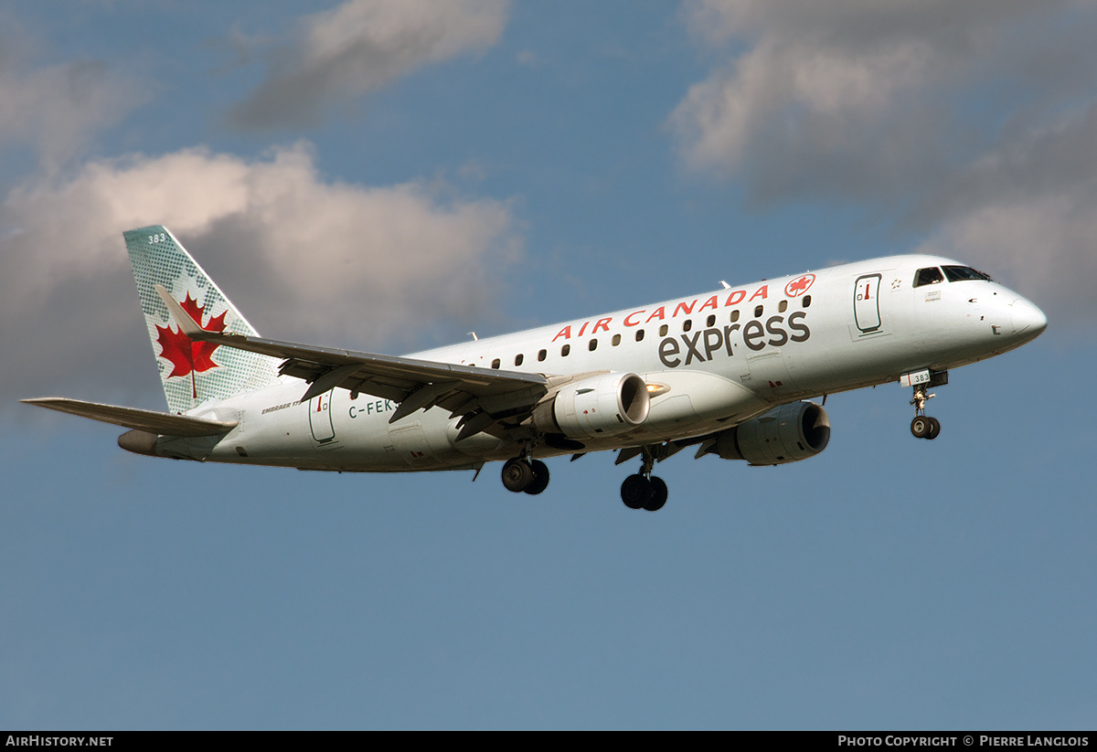 Aircraft Photo of C-FEKJ | Embraer 175LR (ERJ-170-200LR) | Air Canada Express | AirHistory.net #365087