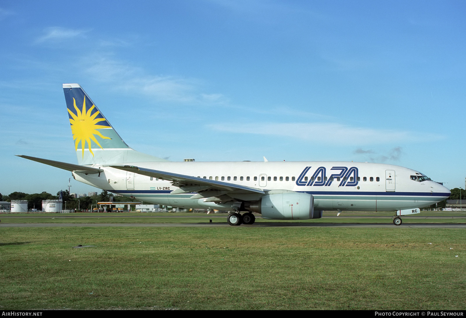 Aircraft Photo of LV-ZRC | Boeing 737-76N | LAPA - Líneas Aéreas Privadas Argentinas | AirHistory.net #365106