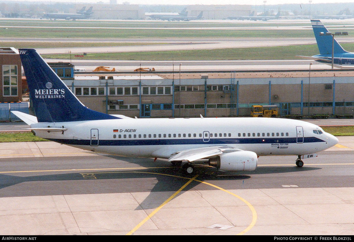 Aircraft Photo of D-AGEW | Boeing 737-75B | Germania | AirHistory.net #365120