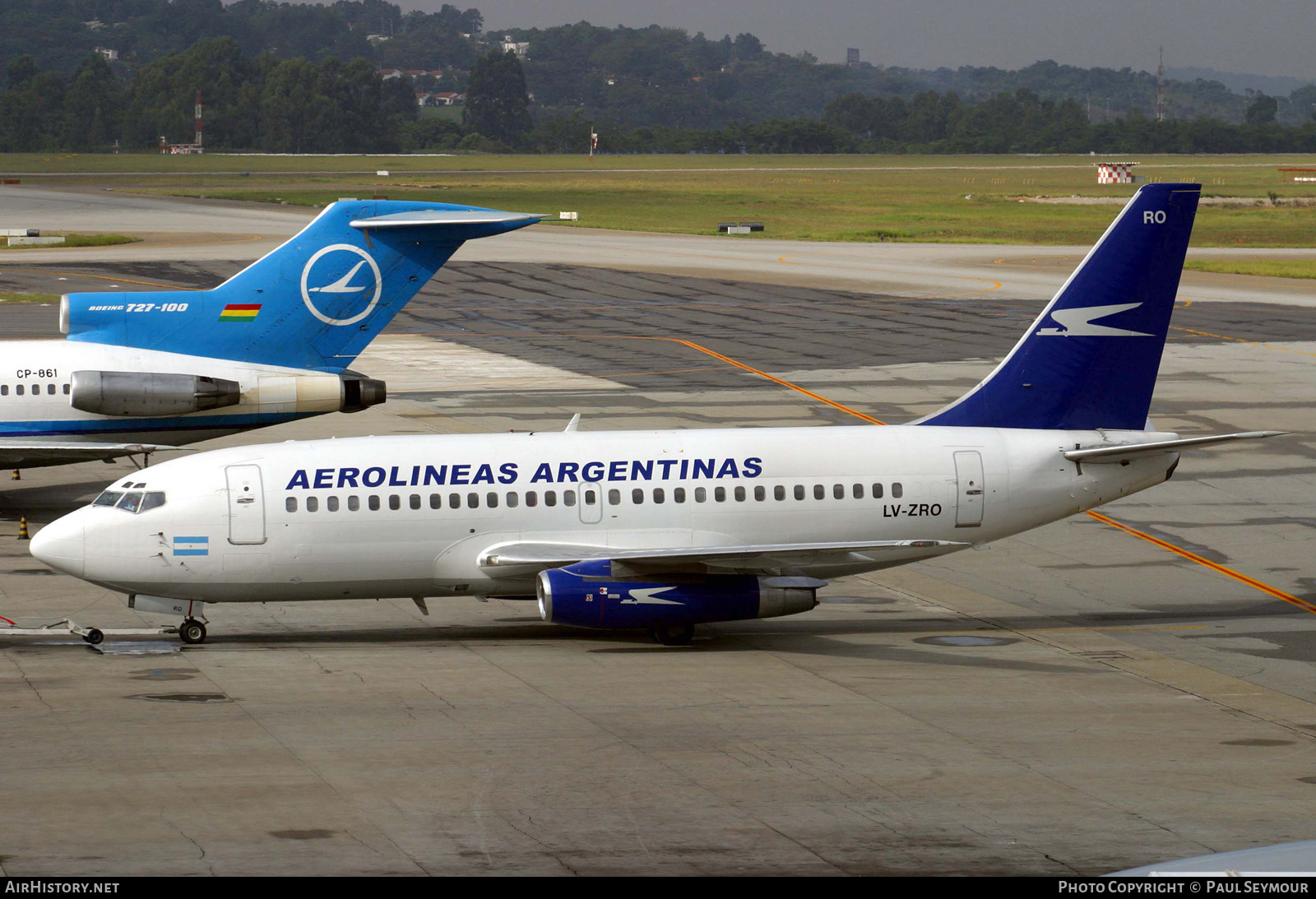 Aircraft Photo of LV-ZRO | Boeing 737-236/Adv | Aerolíneas Argentinas | AirHistory.net #365121