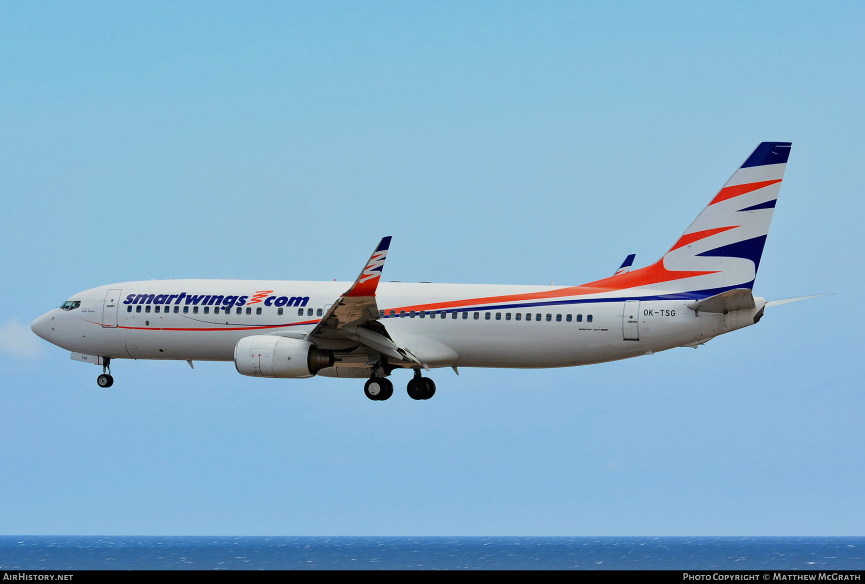 Aircraft Photo of OK-TSG | Boeing 737-82R | Smartwings | AirHistory.net #365146