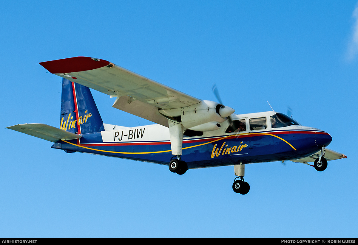 Aircraft Photo of PJ-BIW | Britten-Norman BN-2A-26 Islander | Winair - Windward Islands Airways | AirHistory.net #365159