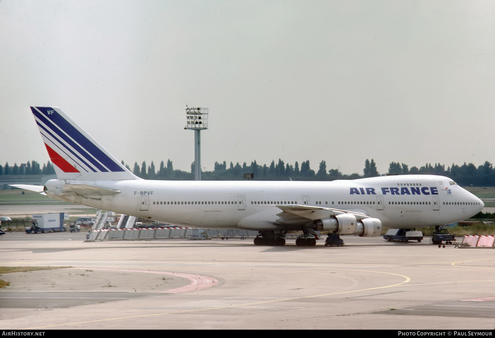 Aircraft Photo of F-BPVF | Boeing 747-128 | Air France | AirHistory.net #365180