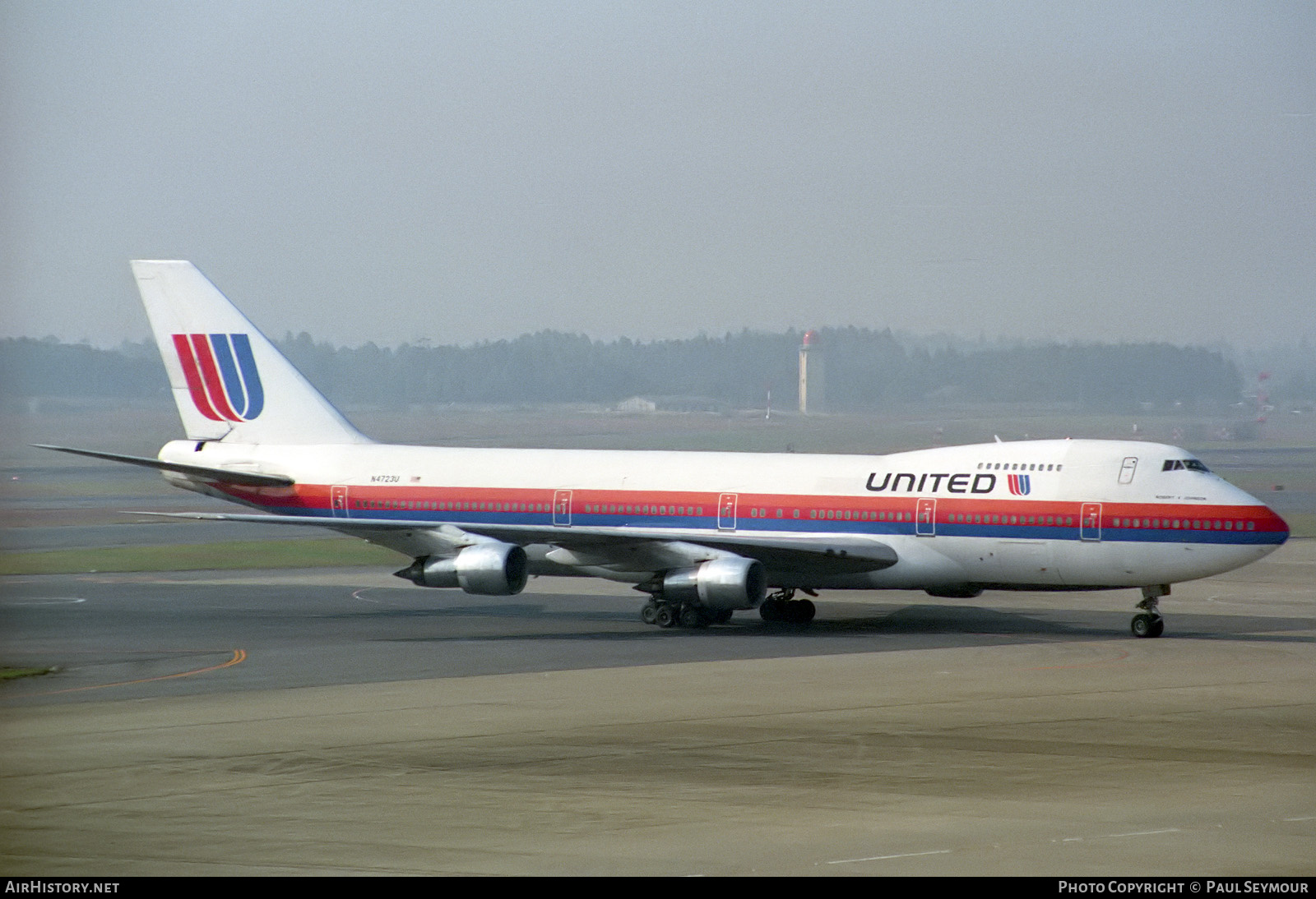 Aircraft Photo of N4723U | Boeing 747-122 | United Airlines | AirHistory.net #365183