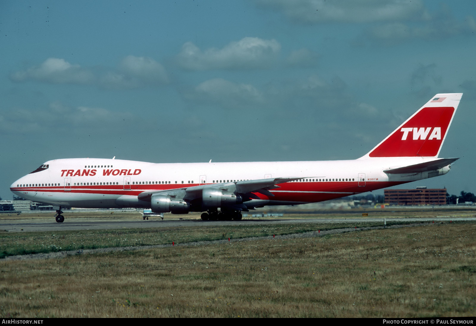 Aircraft Photo of N301TW | Boeing 747-282B | Trans World Airlines - TWA | AirHistory.net #365207