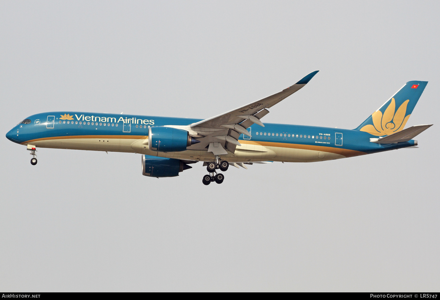 Aircraft Photo of VN-A888 | Airbus A350-941 | Vietnam Airlines | AirHistory.net #365219