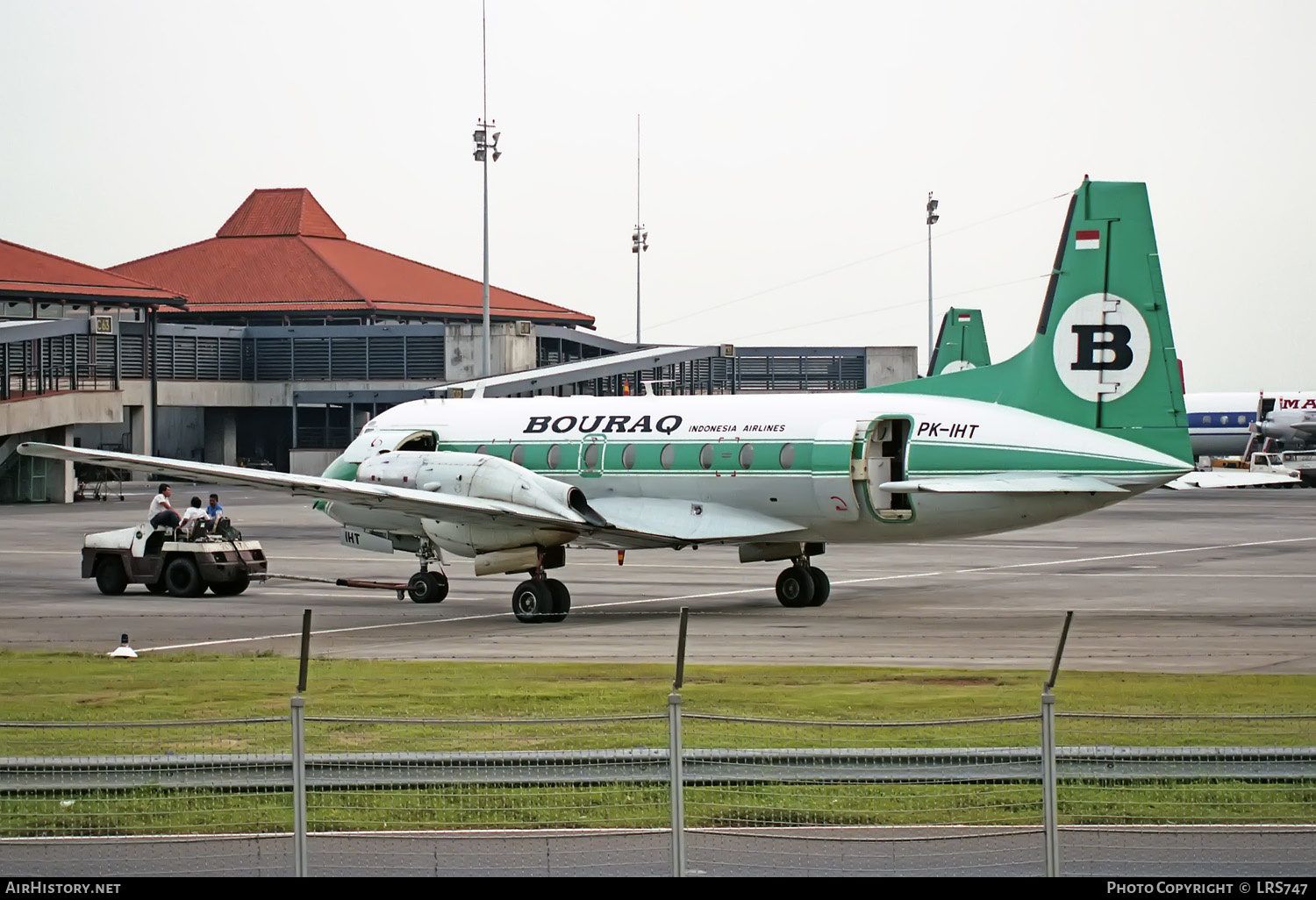 Aircraft Photo of PK-IHT | British Aerospace BAe-748 Srs2B/402 | Bouraq Indonesia Airlines | AirHistory.net #365221