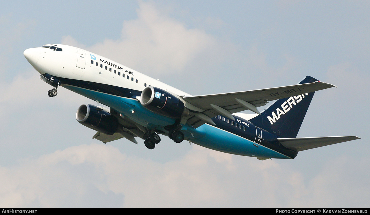 Aircraft Photo of OY-MRJ | Boeing 737-7L9 | Maersk Air | AirHistory.net #365233