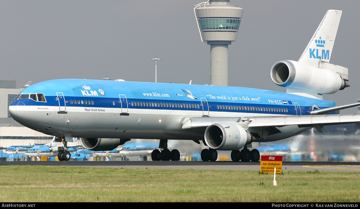 Aircraft Photo of PH-KCG | McDonnell Douglas MD-11 | KLM - Royal Dutch Airlines | AirHistory.net #365236
