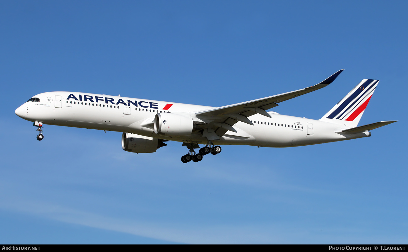 Aircraft Photo of F-WZGF | Airbus A350-941 | Air France | AirHistory.net #365239