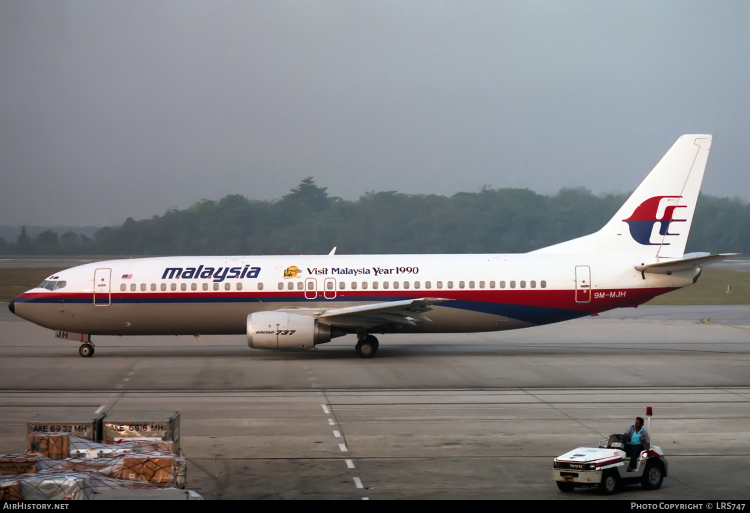 Aircraft Photo of 9M-MJH | Boeing 737-4Y0 | Malaysia Airlines | AirHistory.net #365243