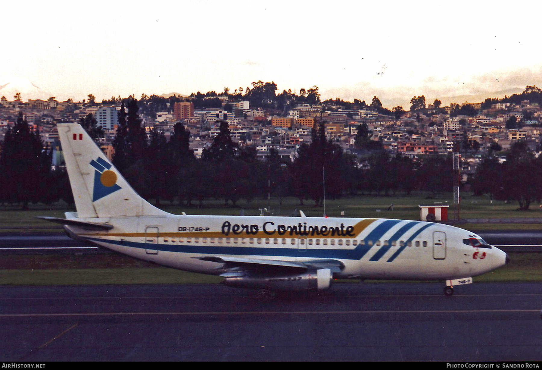 Aircraft Photo of OB-1746-P | Boeing 737-281 | Aero Continente | AirHistory.net #365250