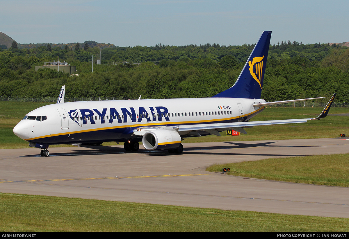 Aircraft Photo of EI-FEI | Boeing 737-8AS | Ryanair | AirHistory.net #365263