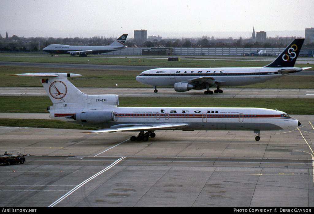 Aircraft Photo of YR-TPI | Tupolev Tu-154B-2 | TAROM - Transporturile Aeriene Române | AirHistory.net #365283