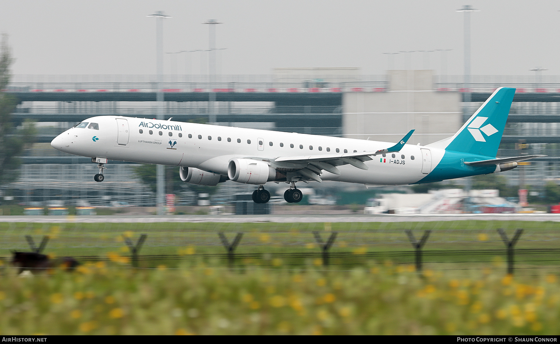 Aircraft Photo of I-ADJS | Embraer 195LR (ERJ-190-200LR) | Air Dolomiti | AirHistory.net #365287