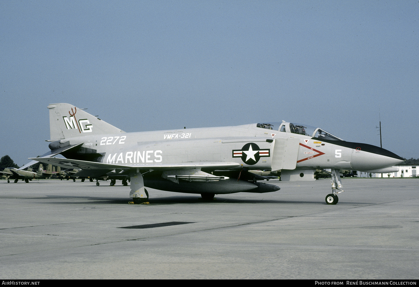 Aircraft Photo of 152252 / 2252 | McDonnell Douglas F-4N Phantom II | USA - Marines | AirHistory.net #365293