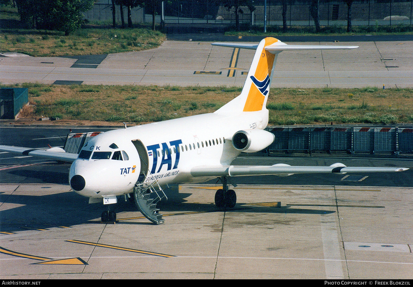 Aircraft Photo of F-GECK | Fokker F28-1000 Fellowship | TAT European Airlines | AirHistory.net #365303