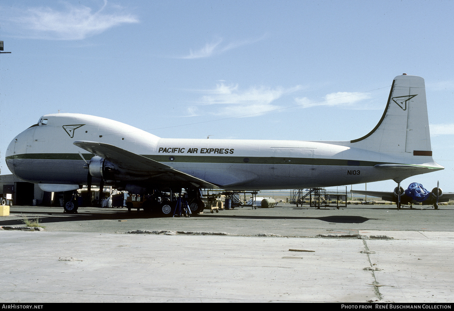 Aircraft Photo of N103 | Aviation Traders ATL-98 Carvair | Pacific Air Express | AirHistory.net #365316