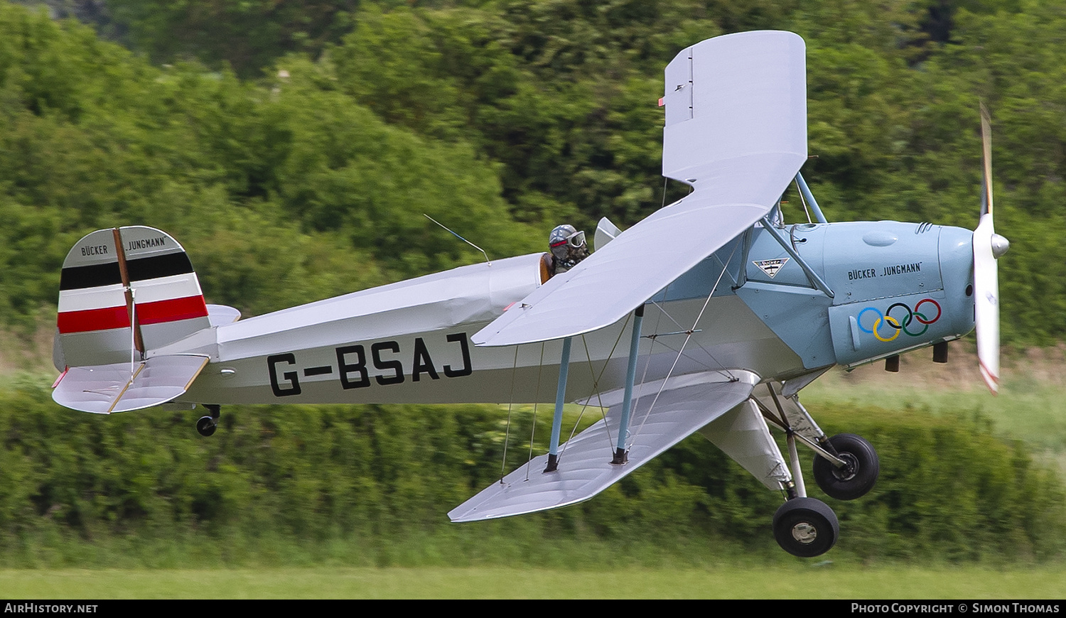Aircraft Photo of G-BSAJ | CASA 1.131E Jungmann | AirHistory.net #365317