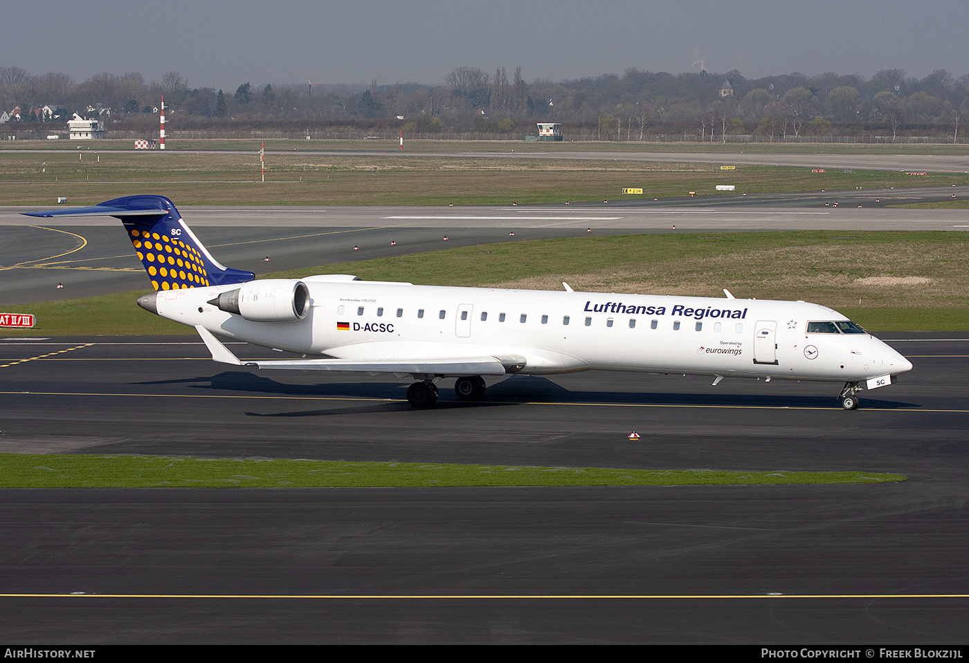 Aircraft Photo of D-ACSC | Bombardier CRJ-700 (CL-600-2C10) | Lufthansa Regional | AirHistory.net #365318