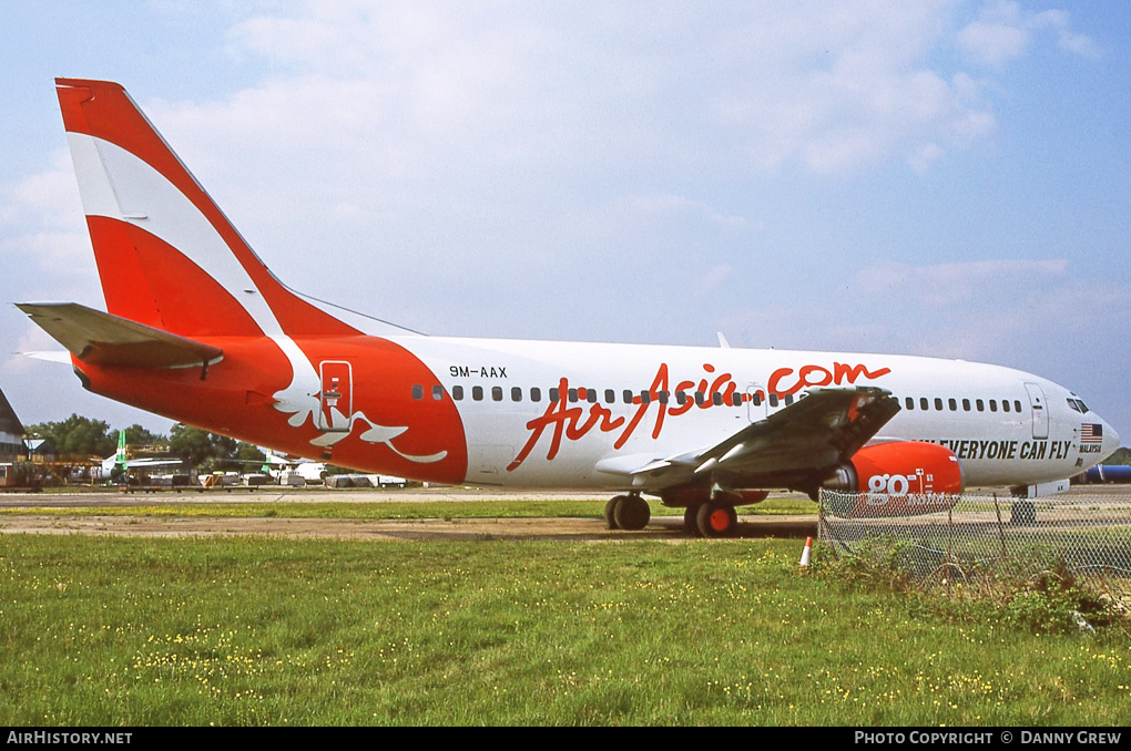 Aircraft Photo of 9M-AAX | Boeing 737-3Y0 | AirAsia | AirHistory.net #365319