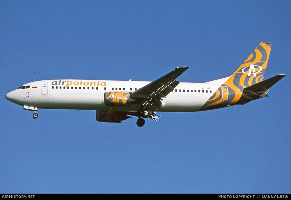Aircraft Photo of SP-KPI | Boeing 737-4Q8 | Air Polonia | AirHistory.net #365324