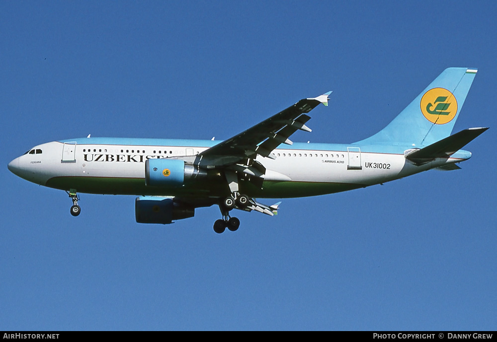 Aircraft Photo of UK-31002 | Airbus A310-324 | Uzbekistan Airways | AirHistory.net #365353