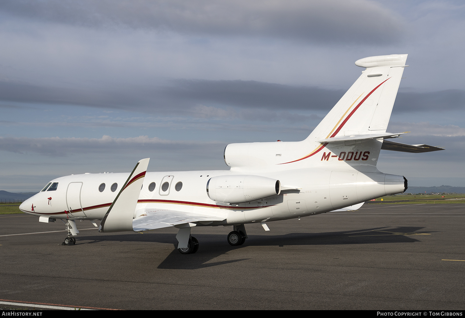 Aircraft Photo of M-ODUS | Dassault Falcon 50EX | AirHistory.net #365382