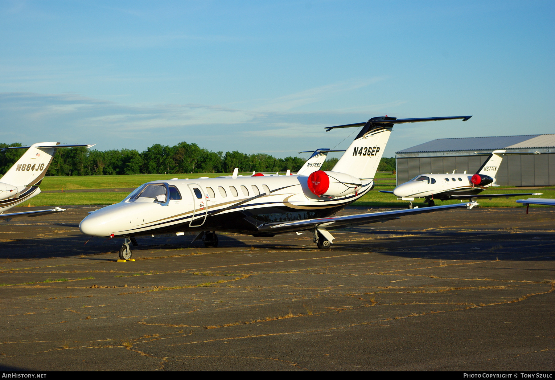 Aircraft Photo of N436EP | Cessna 525B CitationJet CJ3 | AirHistory.net #365412
