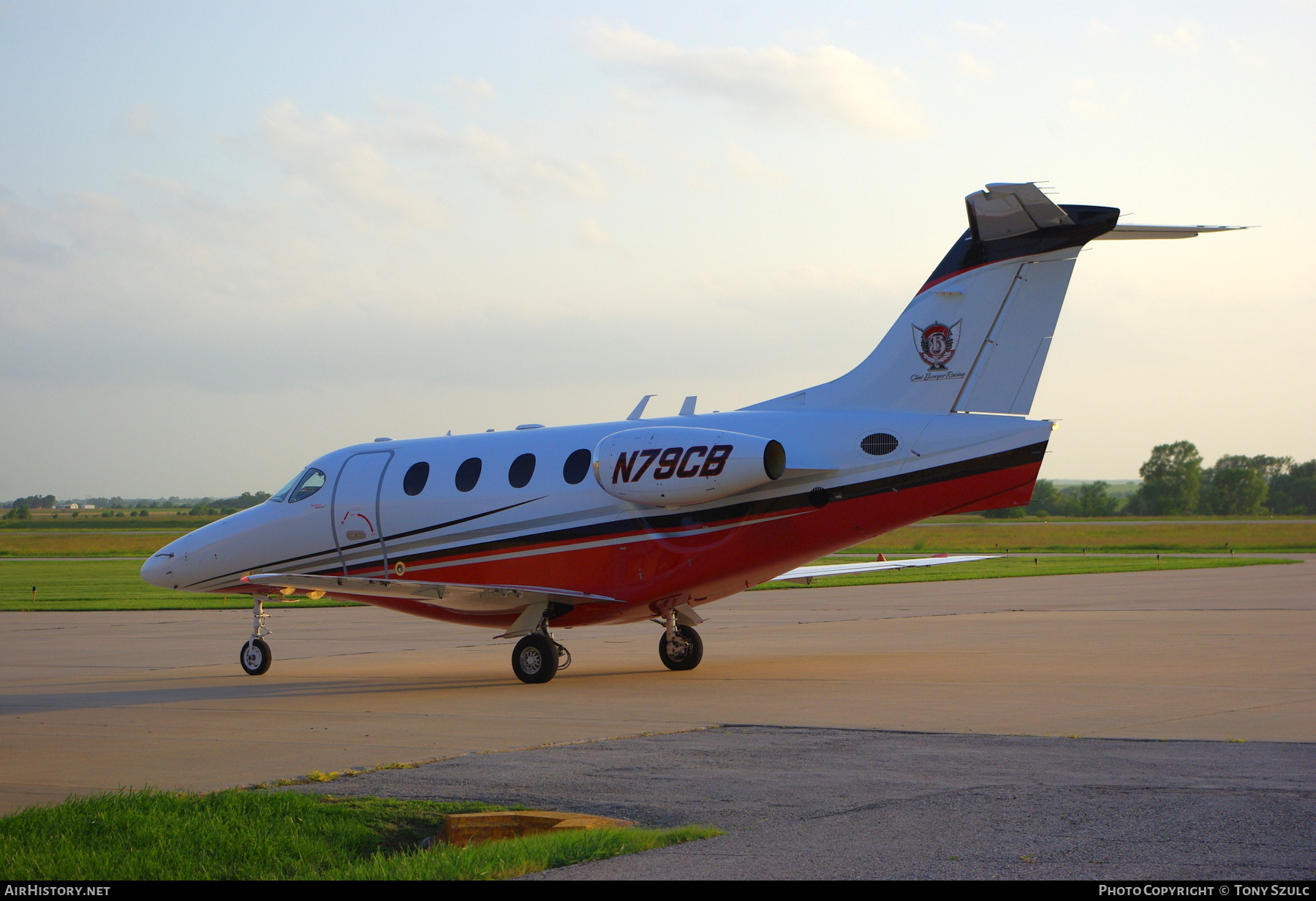 Aircraft Photo of N79CB | Raytheon 390 Premier I | Clint Bowyer Racing | AirHistory.net #365425