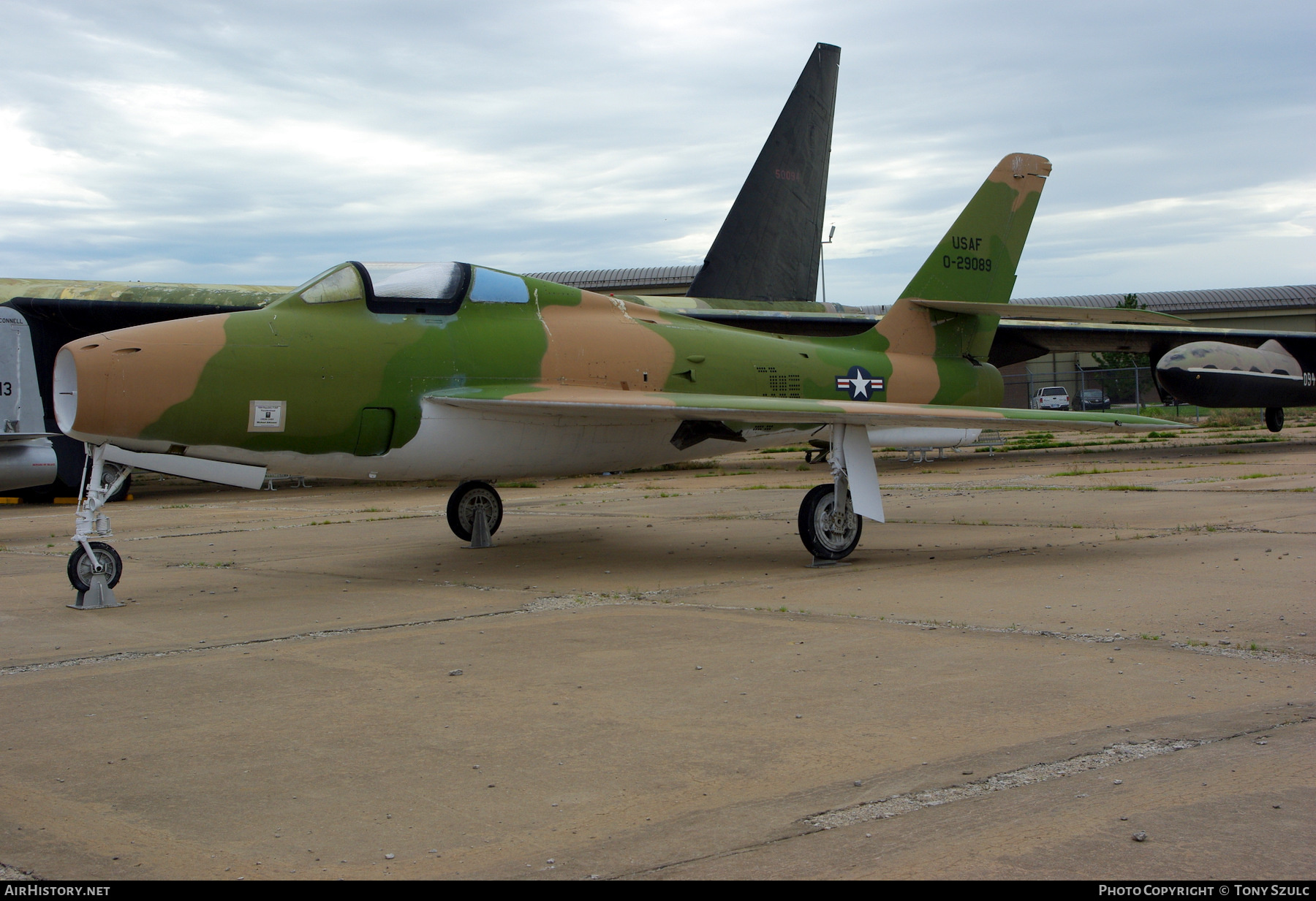 Aircraft Photo of 52-9089 / 0-29089 | Republic F-84F Thunderstreak | USA - Air Force | AirHistory.net #365435